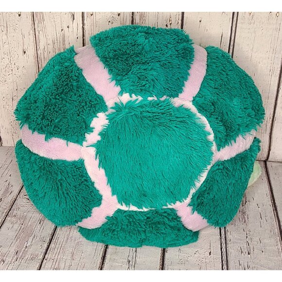 16" Squishable Green & Yellow Sea Turtle Plush Large Stuffed Animal Ocean Happy - Picture 3 of 4